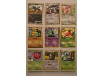 18 Pokemon Cards - Houndour, Gulpin, Shinx And More