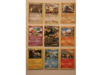 18 Pokemon Cards - Ferroseed, Lillipup, Rayquaza EX, And More