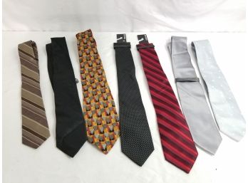 Men's Designer Neck Ties - Calvin Klein, George, Van Heusen & More