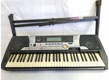 Yamaha Keyboard W/ Stand , Lost Power Cord