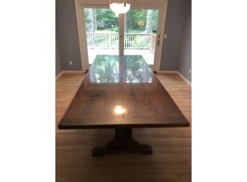 Goergeous Wood Trestle Dining Table