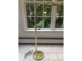 Gold Standing Reading Lamp