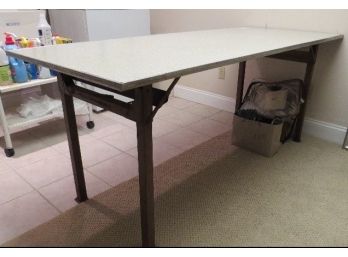 Free Standing Foldable Work Table, Laundry Room / Mud Room, Re-Potting Plants & More