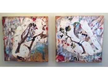 Outstanding Numbered And Artist Signed Modern Abstract Paintings