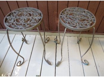 Iron Plant Stand Pairing