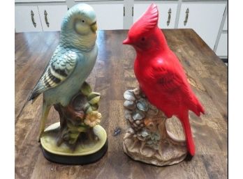 Pairing Of Bird Statues