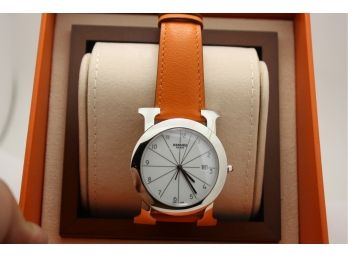 Mens Authentic Hermes Heure H HR1.710  Watch