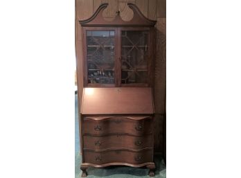 Antique Fall Front Secretary Desk