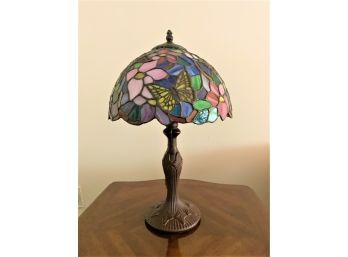 Tiffany Style Stained Glass Type Table Lamp