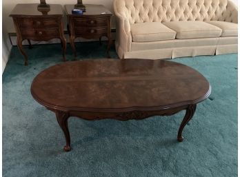 Drexel Heritage Oval Coffee Table