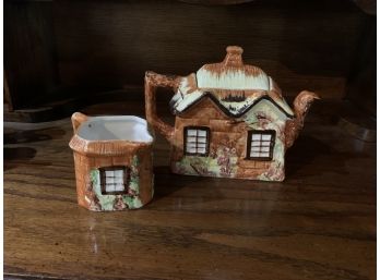 Cottage Ware Teapot And Creamer