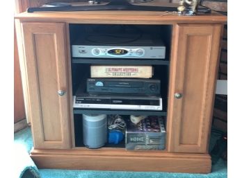 Contemporary Handcrafted R. Riverside  Television Stand