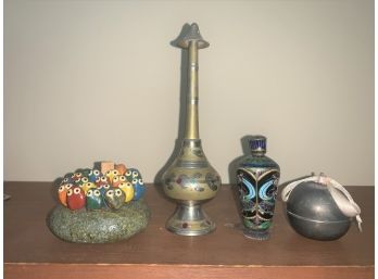 Group Of Four Decorative Items