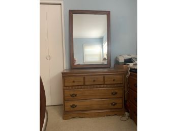 Small Dresser And Large Mirror