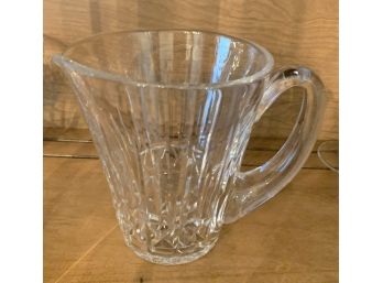 Beautiful Crystal Water Pitcher, Possibly Waterford