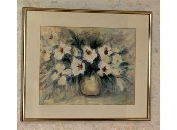 Joan Ryan Signed Floral Print