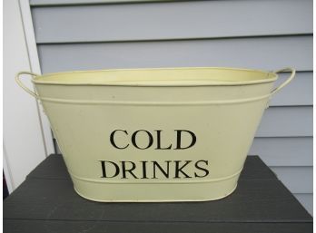 Metal Cold Drink Bucket
