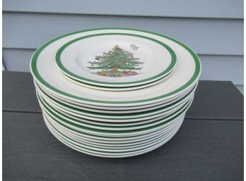 Spode Christmas Tree Plates