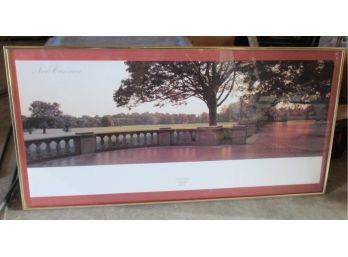 Connecticut National Bank Framed Print Of Waveny Park, New Canaan