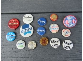 Political Pins And Others