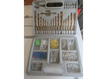 Assorted Drill Bit And Wall Anchor Kit
