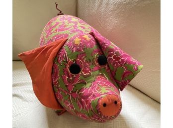 Vintage Design Thai Stuffed Pig