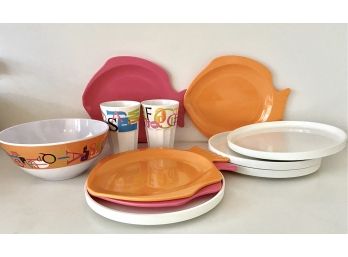 Vintage Plasticware By Heller, Zak! And Precidio