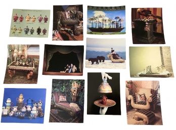 Twelve Mackenzie Childs Promotional Post Cards Circa: 1980s-1990s