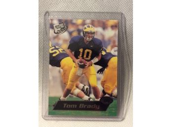 2000 Press Pass Tom Brady Rookie Card