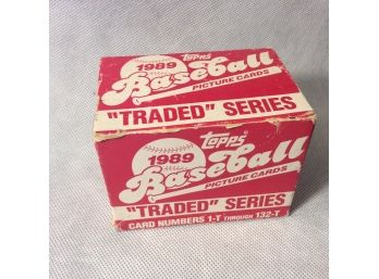 1989 Topps Baseball Traded Set