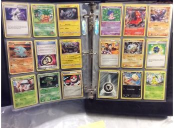 Binder With More Than 300 Pokemon Cards With 76 Foil