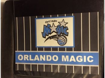 Binder Filled With Orlando Magic Basketball Cards