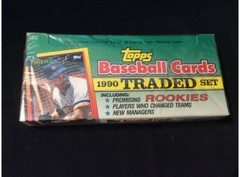 1990 Topps Traded Baseball Factory Sealed Set