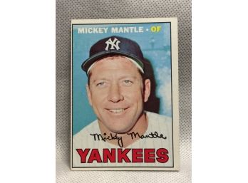 1967 Topps Mickey Mantle Card #150