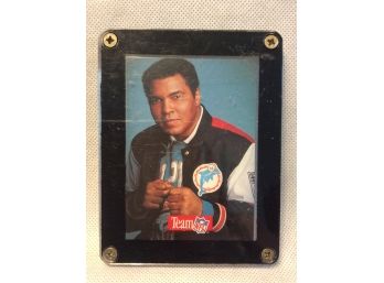 1991 Pro Line Portraits Muhammad Ali Framed Card