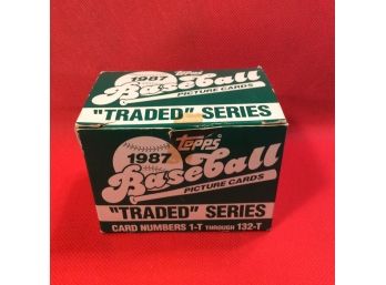 1987 Topps Traded Set