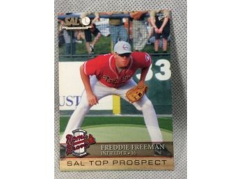 2008 Freddie Freeman SAL Top Prospects Baseball Card