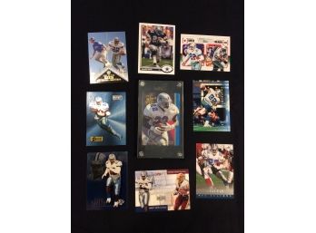 Emmitt Smith Lot Of 9 Cards