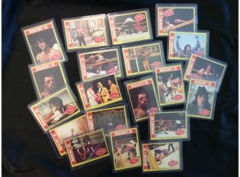 Lot Of 20 Vintage Rocky Trading Cards