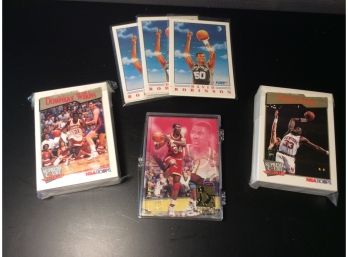 Assortment Of NBA Basketball Insert Sets Loaded With Stars