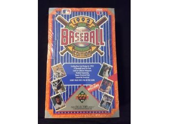 1992 Upper Deck Baseball Sealed Wax Box