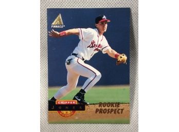 1994 Pinnacle Chipper Jones Rookie Card