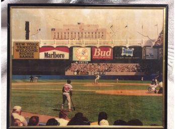 Vintage New York Yankees Framed Photo