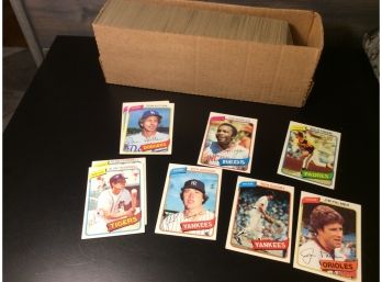 1980 Topps Baseball Card Lot