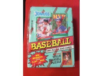 1991 Donruss Baseball Factory Sealed Wax Box