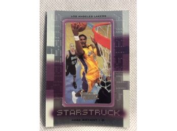 2001 Upper Deck Ultimate Victory Kobe Bryant Starstruck Card #S1