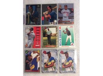 10 Manny Ramirez Baseball Cards With Rookies