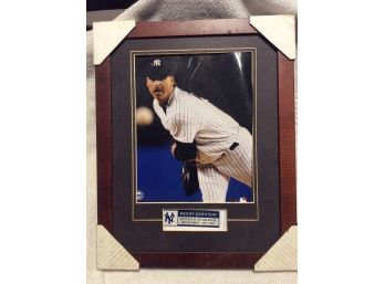 Randy Johnson New York Yankees Framed Picture