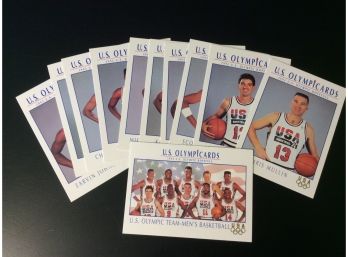 1992 U.S. Olympicards Men's Basketball Card Lot With Michael Jordan