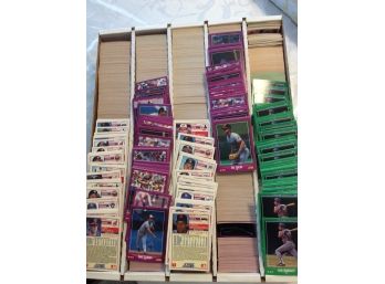 5 Row Box With Thousands Of 1988 Score Baseball Cards Unsearched